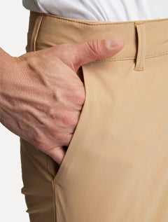 Bermuda King & Joe Masculina Casual Techno Flex Cáqui