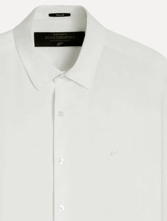 Camisa Ellus Masculina Tricoline LY Slim Irish Branca