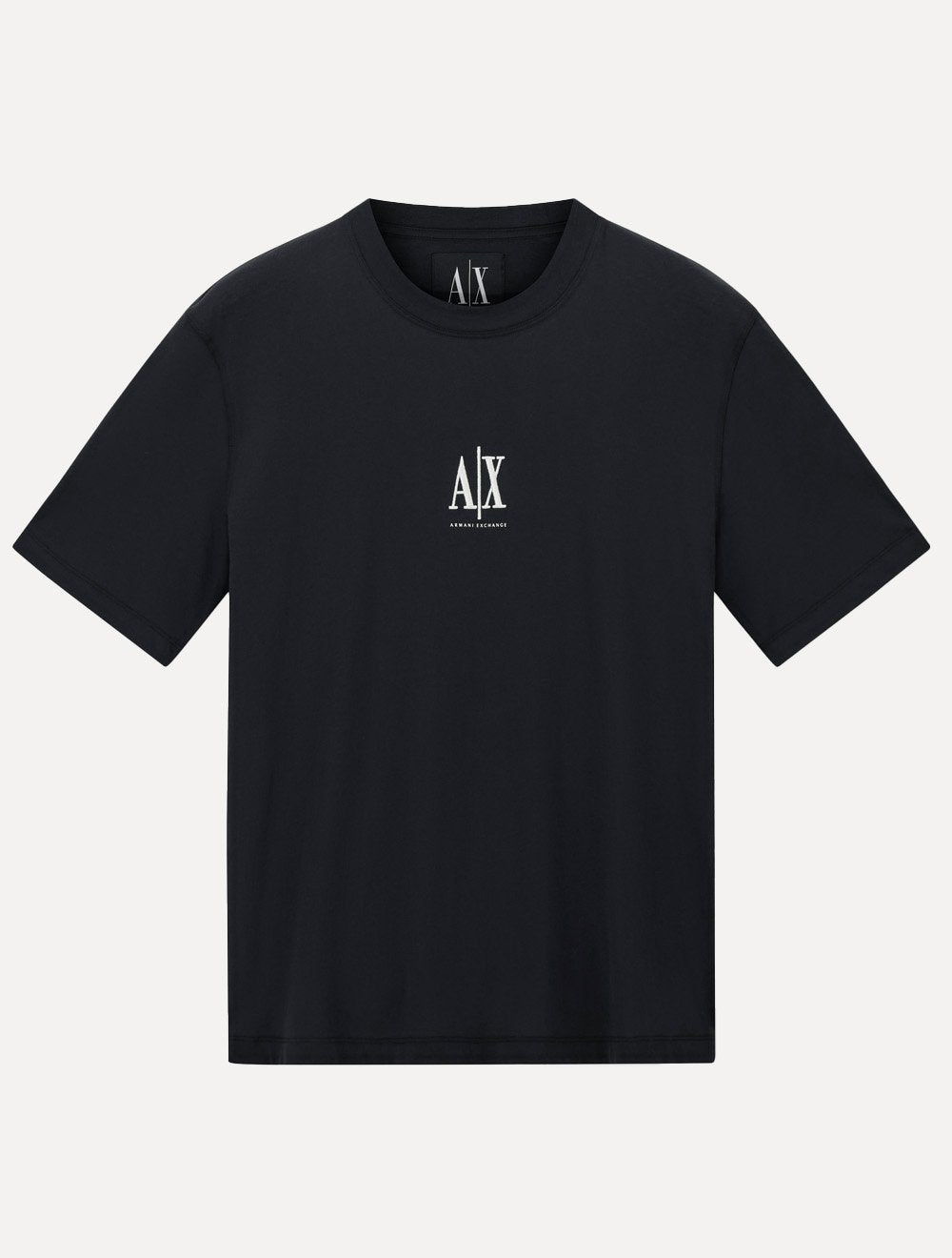 Camiseta Armani Exchange Masculina Regular Fit Small Logo Icon Azul Marinho 