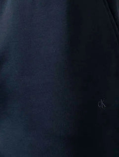 Calça Calvin Klein Jeans Masculina Moletom CK Bordado Azul Marinho