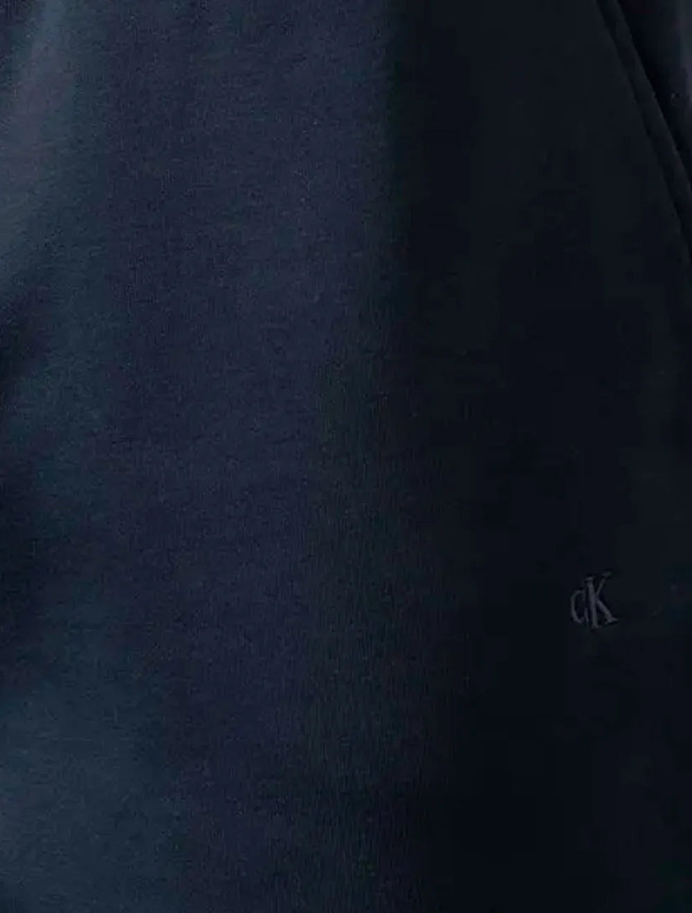 Calça Calvin Klein Jeans Masculina Moletom CK Bordado Azul Marinho