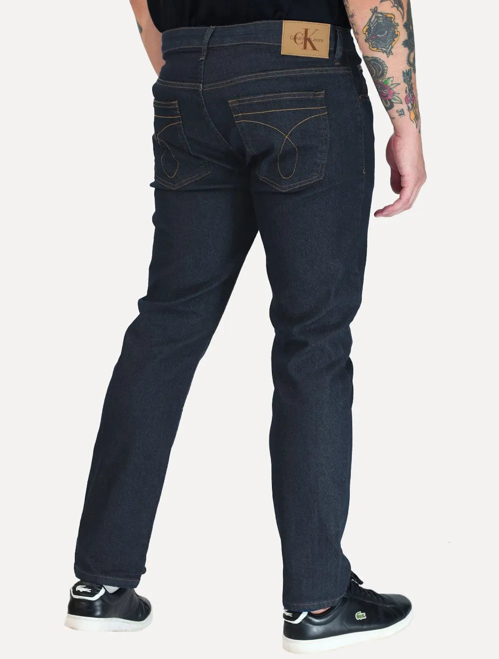 Calça Calvin Klein Jeans Masculina Slim Sustainable 5 Pockets Marinho