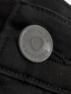 Calça Dudalina Jeans Masculina Slim Acetinada Preta