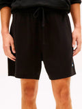 Short Tommy Jeans Masculino Pleated Waffle Texture Preto