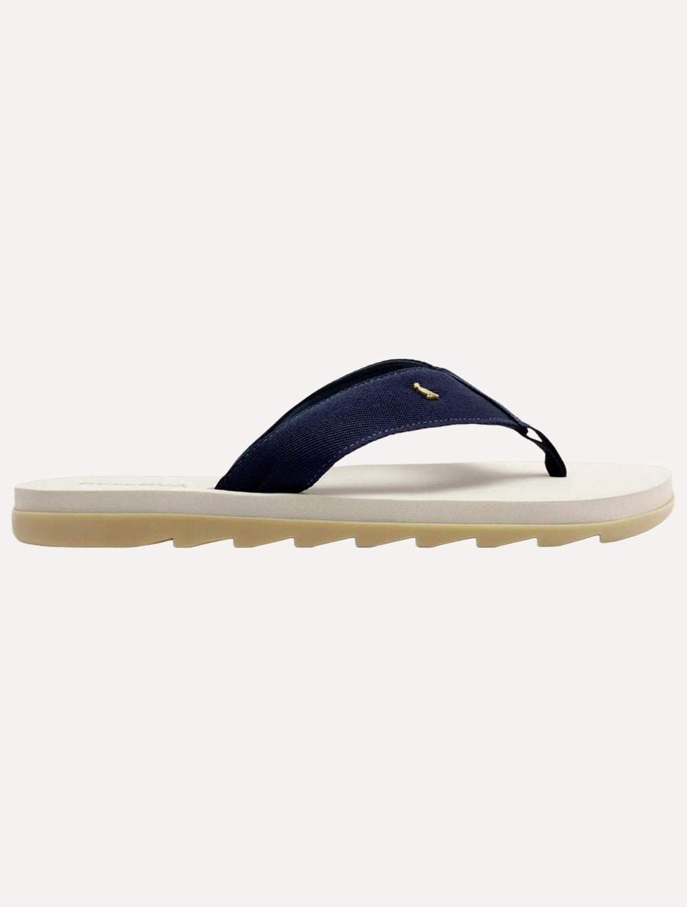 Chinelo Reserva Masculino RSV Deck 2.0 Khaki Detail Azul Marinho