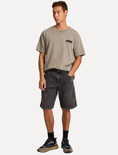 Bermuda John John Jeans Masculina Regular Cerrillos Preta