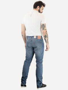 Calça Levis Jeans Masculina 511 Slim Lightweight Stretch Azul Médio