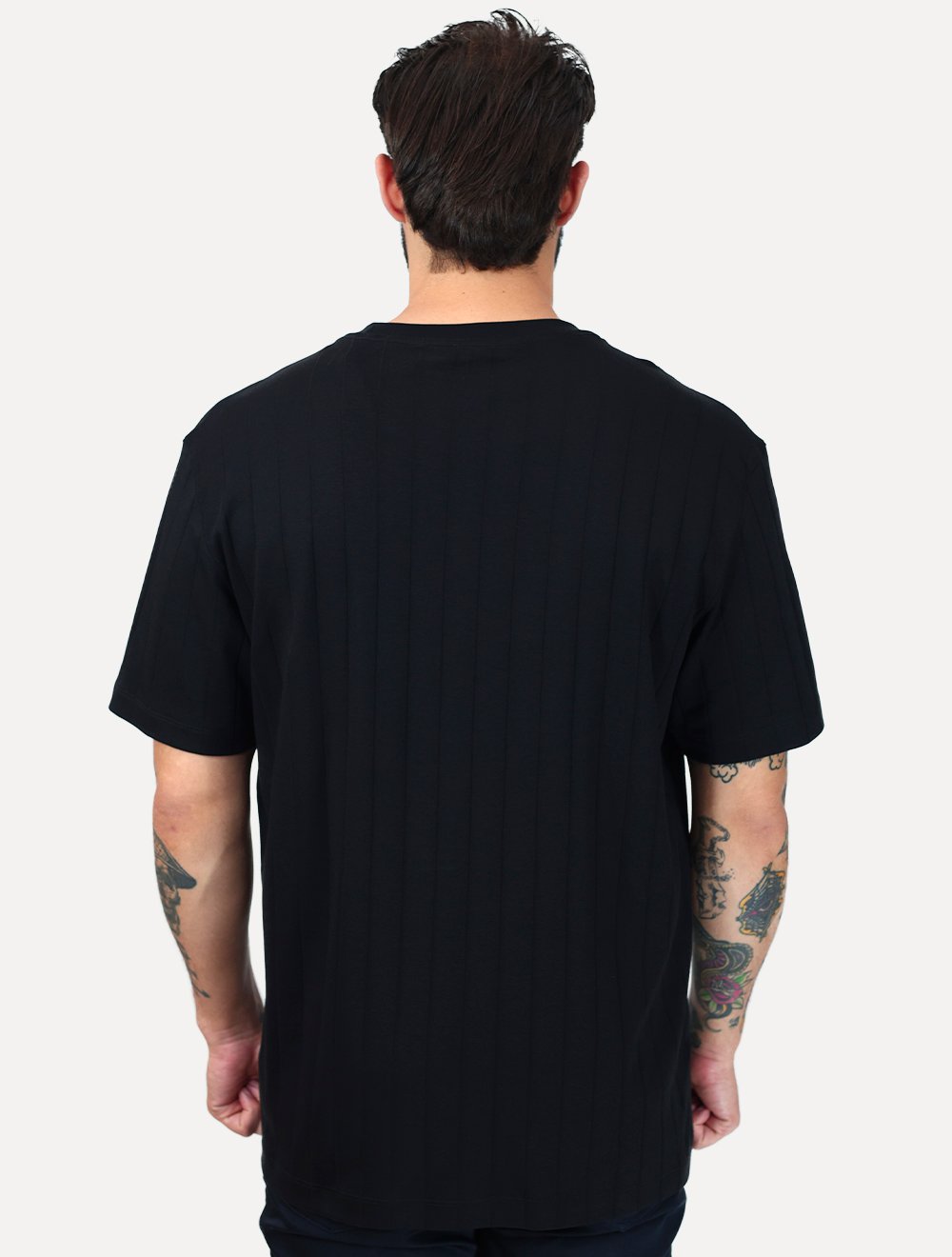 Camiseta Aramis Masculina Mercerizedo Interlock Preta