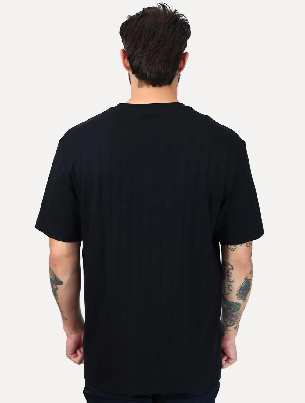 Camiseta Aramis Masculina Mercerizedo Interlock Preta