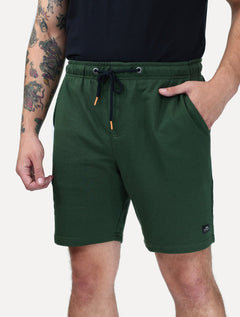 Bermuda King & Joe Masculina Moletom Comfort Logo Verde Militar