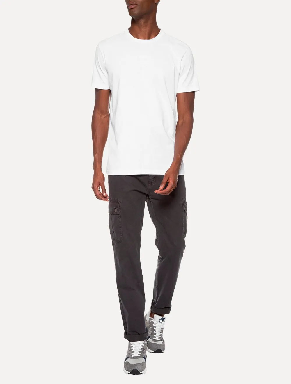 Camiseta Ellus Masculina Cotton Fine Timeless Classic Branca