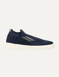 Tênis Aramis Masculino Slip On Journey K-nit Tan Azul Marinho