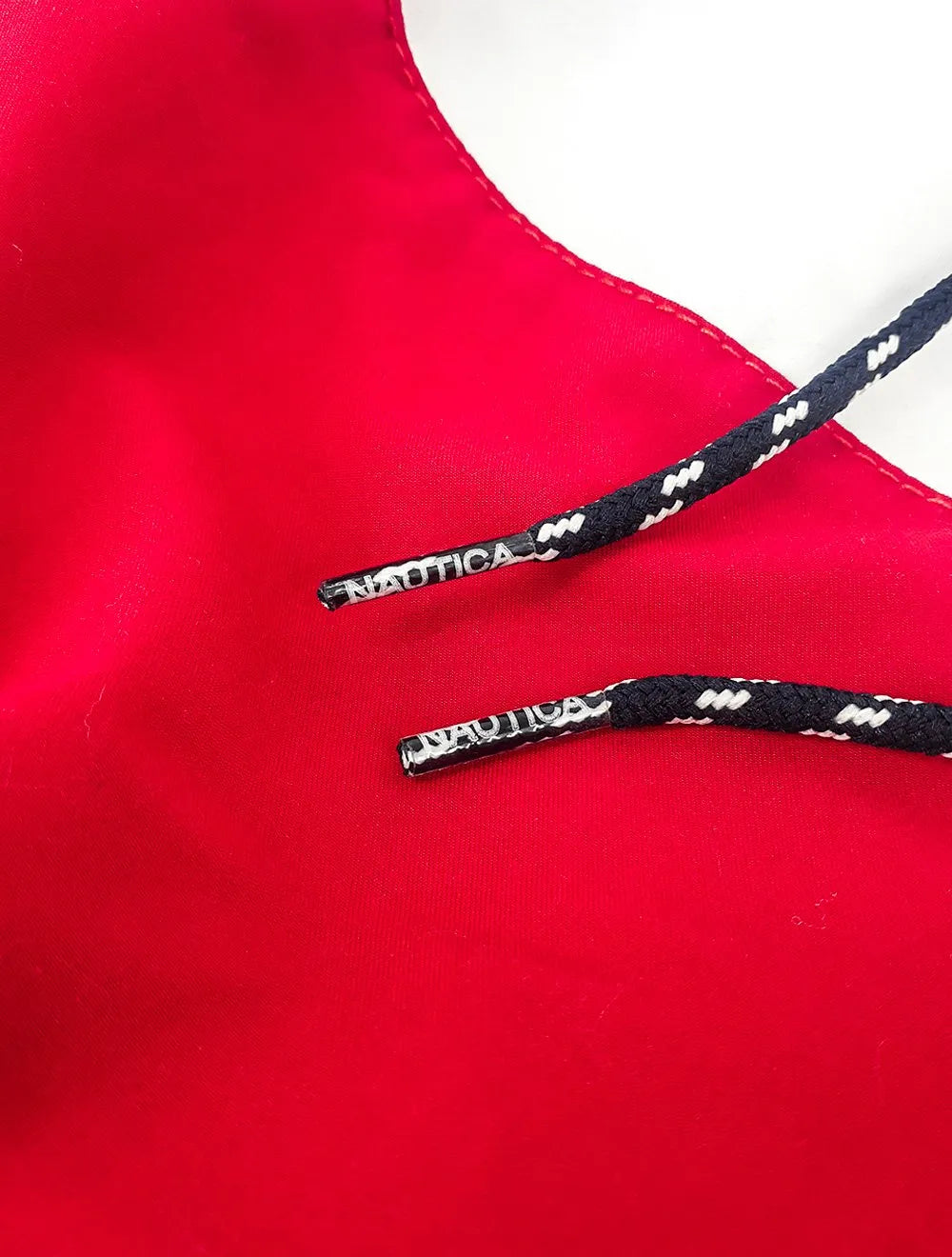 Short Nautica Masculino D'Água Colorblock Icon Marinho Branco e Vermelho