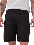 Bermuda King & Joe Jeans Masculina Slim Flex Detroit Black Preta