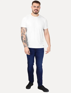 Camiseta Calvin Klein Masculina Flame CK Est 1978 Branca