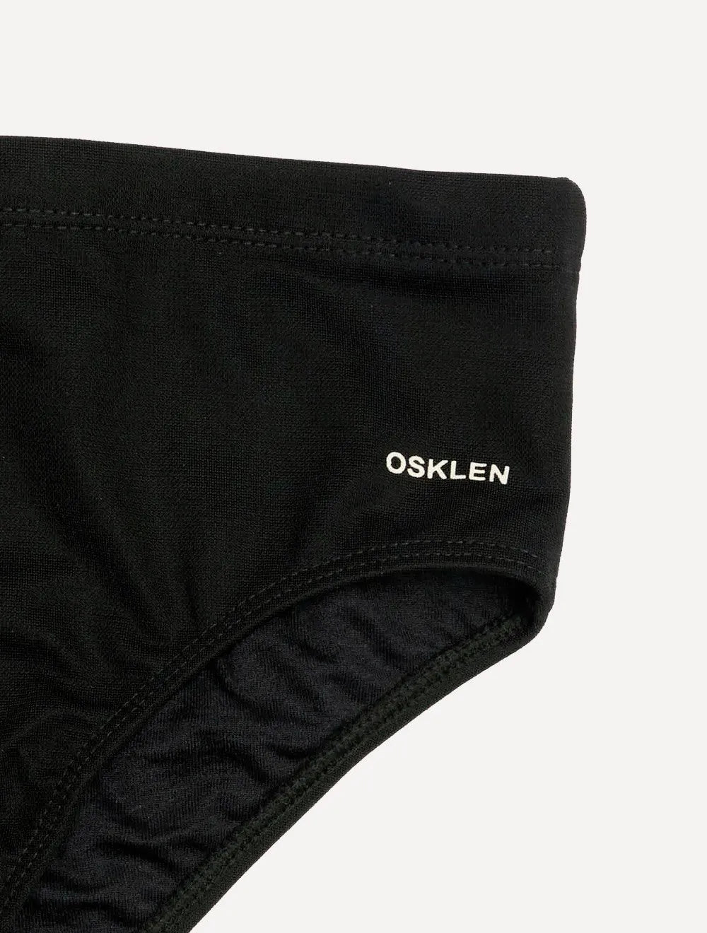 Sunga Osklen Masculina Lisa Piquet Light Logo Preta