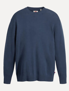 Suéter Levis Masculino Crewneck Red Tab Azul Marinho