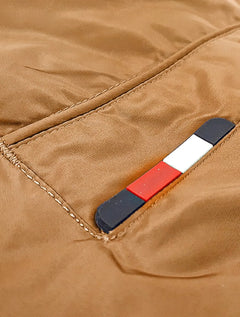 Jaqueta Tommy Hilfiger Masculina Windbreaker Flex Blouson Cáqui