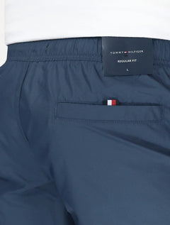 Short Tommy Hilfiger Masculino Long Drawstring Core Logo Azul Médio