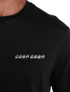 Camiseta John John Masculina Slim 3D Front Logo Preta