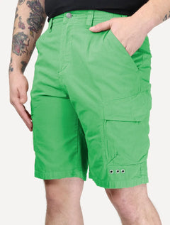 Bermuda Osklen Masculina Cargo Casual Nova Crystal Verde Claro