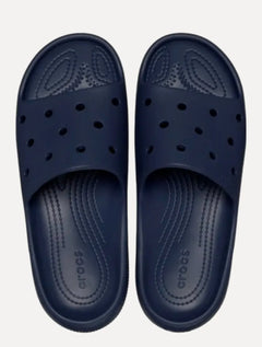 Sandália Crocs Masculina Classic Slide V2 Azul Marinho