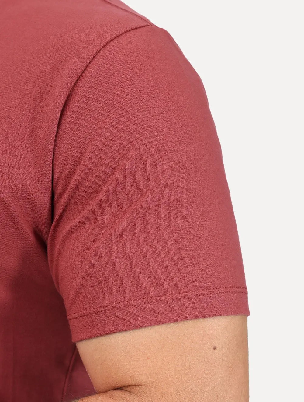 Camiseta John John Masculina Fit Basic Vermelho Médio