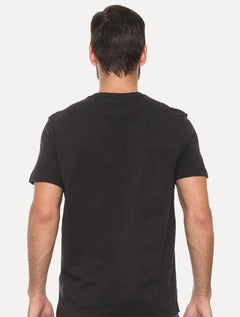 Camiseta Tommy Hilfiger Masculina Essential Flag Sash Preta