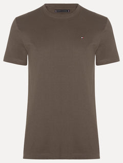 Camiseta Tommy Hilfiger Masculina Essential Cotton Marrom