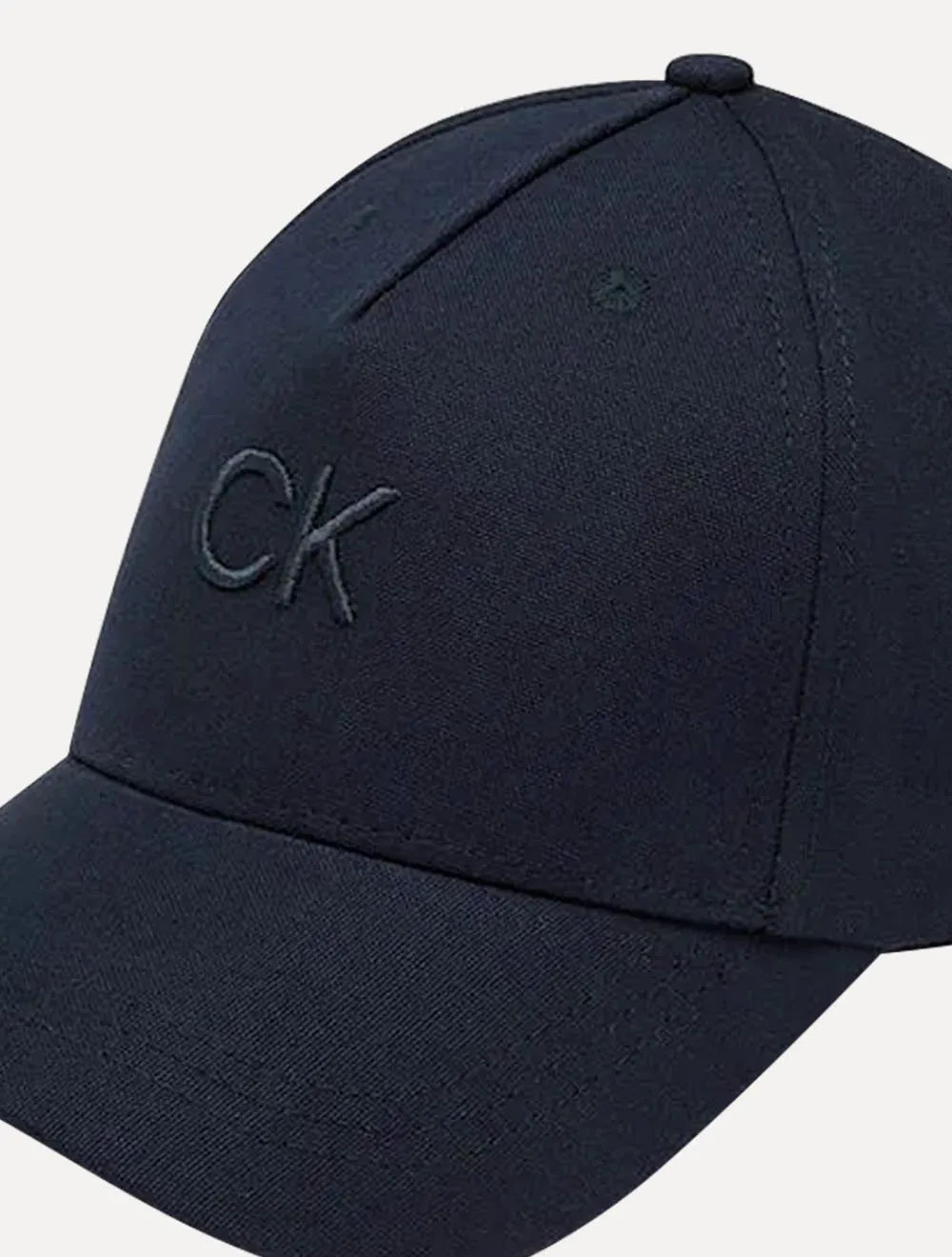 Boné Calvin Klein Masculino 5 Gomos CK Bordado Azul Marinho