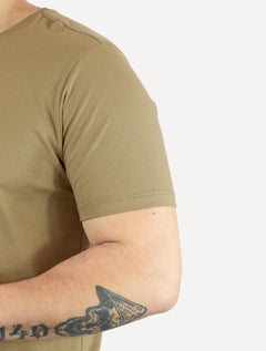 Camiseta John John Masculina Rubber Key Transfer Cáqui