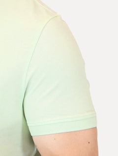 Polo Tommy Hilfiger Masculina Regular Piquet 1985 Opal Verde Claro