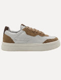 Tênis Reserva Masculino Couro Troy Palha Branco