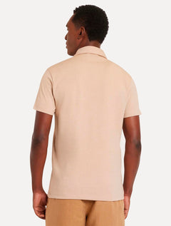 Polo Aramis Masculina Piquet Fresh Touch Cáqui