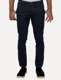 Calça Tommy Hilfiger Masculina Slim Bleeker THFlex Chino Stretch Azul Marinho