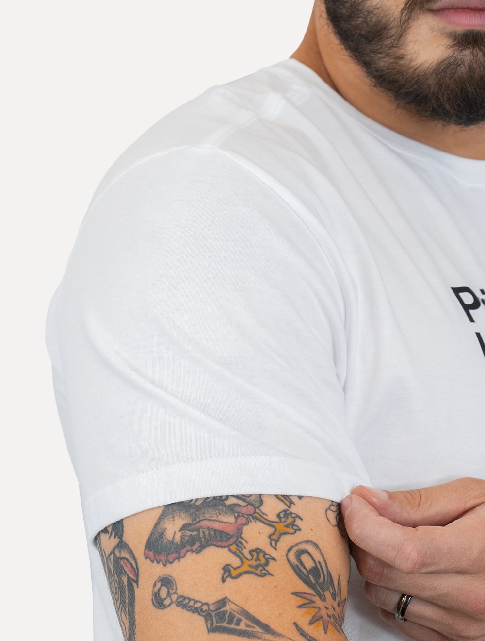 Camiseta Reserva Masculina Regular Pai De Princesa Branca