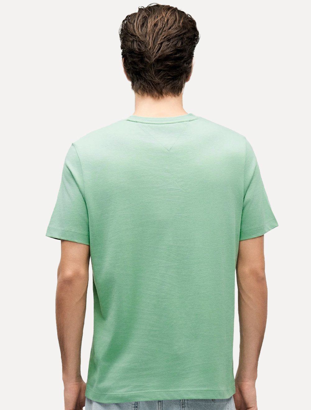 Camiseta Tommy Hilfiger Core Logo Tee Verde Claro