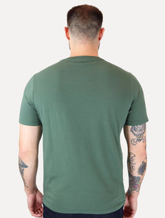 Camiseta Ellus Masculina Cotton Fine Maxi Easa Classic Verde