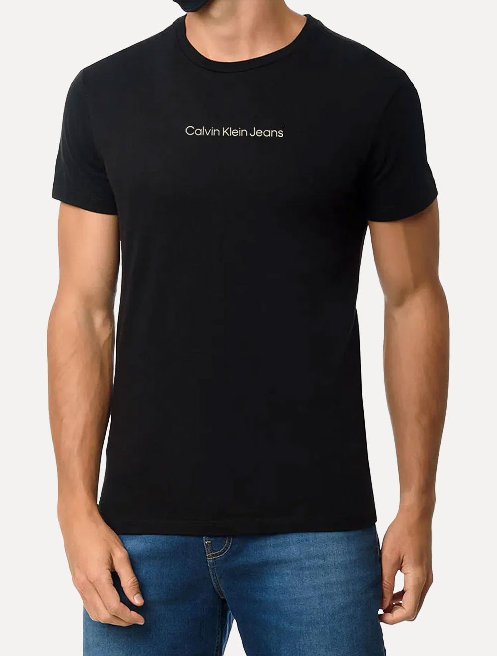 Camiseta Calvin Klein Jeans | Institutional New Logo Preta