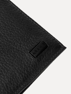 Carteira Aramis Masculina Couro Floater Horizontal Preto