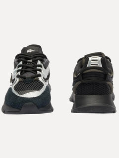 Tênis Lacoste Masculino L003 Neo Contrasted Textile Blk/Wht Preto