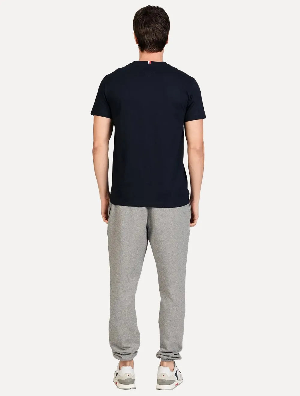 Camiseta Tommy Hilfiger Regular Printed Badge Color Marinho