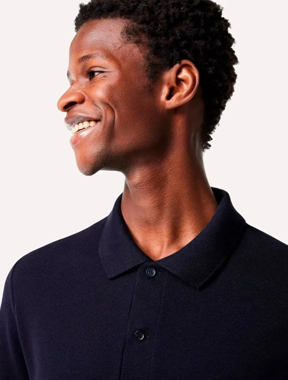 Polo Lacoste Masculina Regular Piquet Quilted Crocodile Badge Azul Marinho