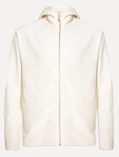 Blusa Osklen Masculina Hoodie Soft Fuzz Off-White
