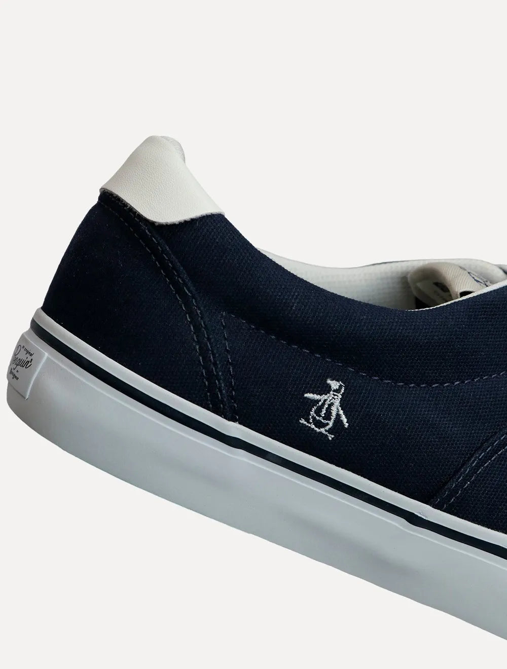 Tênis Original Penguin Masculino Cano Curto Lona Azul Marinho