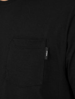 Camiseta Colcci Masculina Cotton Lateral Tag Pocket Preta