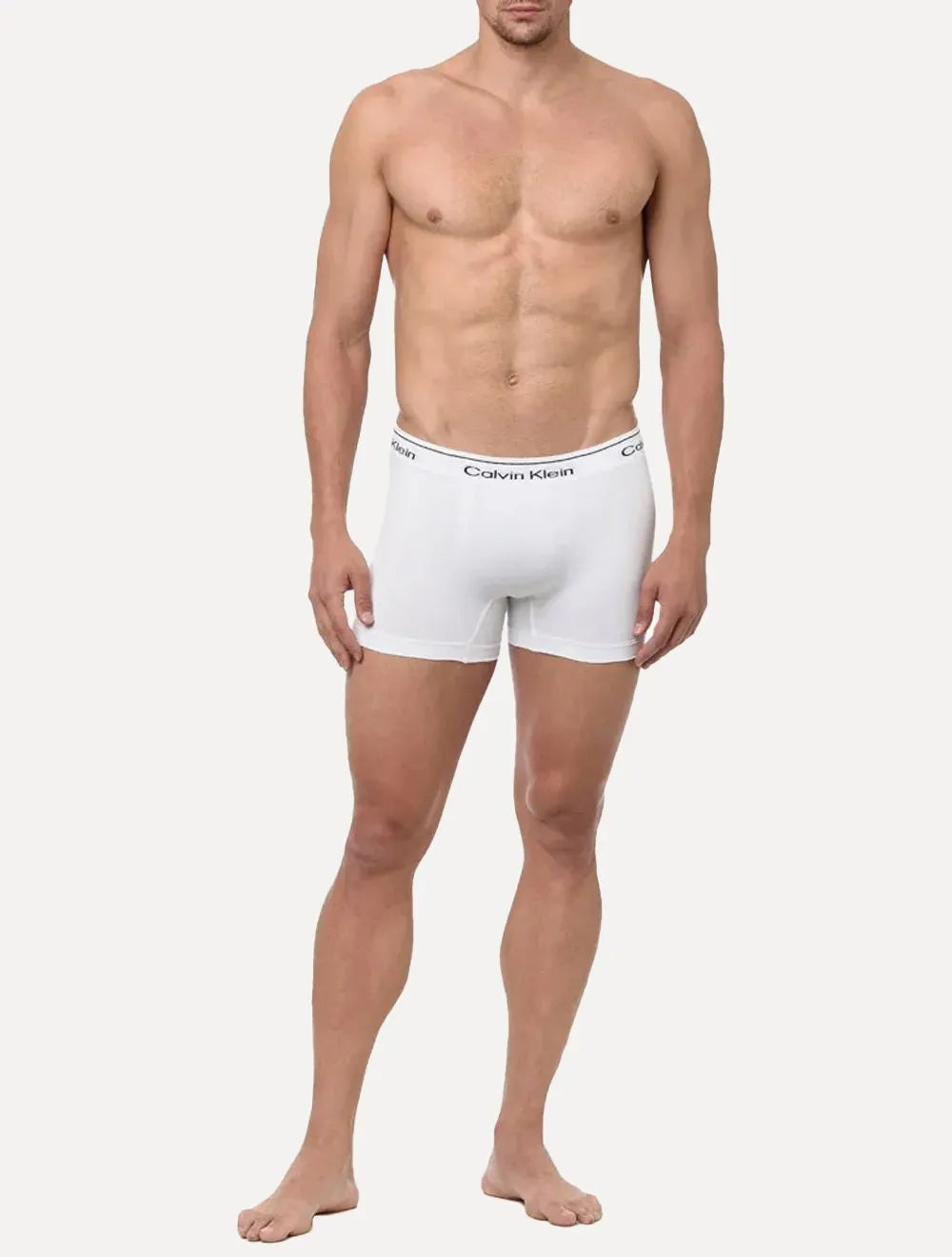 Cueca Calvin Klein Trunk Modern Cotton Seamless Eco Branca