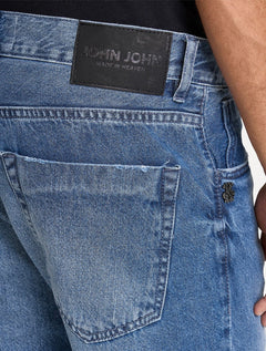 Bermuda John John Jeans Masculina Regular Belize Azul Médio