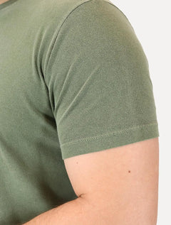 Camiseta Guess Masculina Rubber Est.1981 Stoned Verde