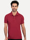 Polo Aramis Masculina Basic Piquet Bordô